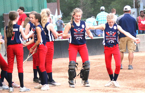 Ponytails off to strong start, beat Bastrop 12-2